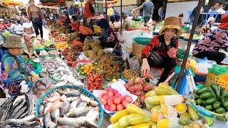 The Food Market & Food Video Compilation - Food Market Scenes, Food Tour & People Activities