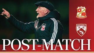 Ian Holloway on defeat to Morecambe | Swindon Town Football Club