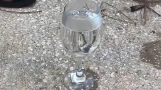 Breaking Glass With Hot and Cold Water