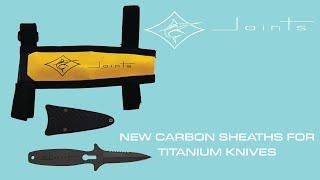 JOINTS SPEARFISHING TAHITIT  - CARBON SHEATHS FOR TITANIUM KNIVES