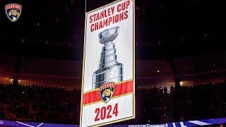 Florida Panthers Championship Banner Ceremony