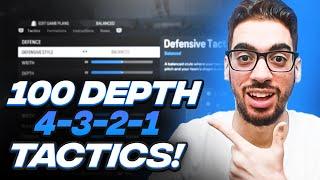 THE BEST 4321 CUSTOM TACTICS I'VE USED ALL YEAR! | 100 DEPTH | FC 24 ULTIMATE TEAM