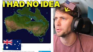 American reacts to Fascinating Maps of Australia