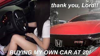 MY CAR IS HERE!!! (how i saved money, investments, quick tour) | Andrea Angeles