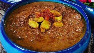 طرز تهیه خورشت شش انداز بادمجان این غذای شمالی مزه عجیبی داره غذای گیاهی از خطه سرسبز گیلان