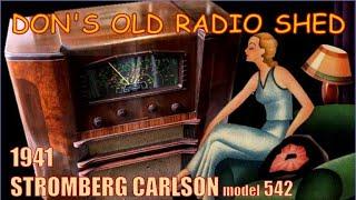 1941 STROMBERG CARLSON model 542 restoration and repair PART 1