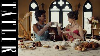 The Gilded Age stars Denée Benton and Louisa Jacobson play Tea With Tatler