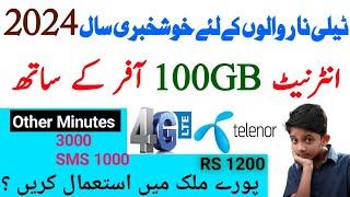 Telenor Monthly Internet Package 2024|telenor monthly internet package 24 hours 2024