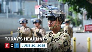 Judges Back Trump's Command Of California's National Guard | NPR News Now