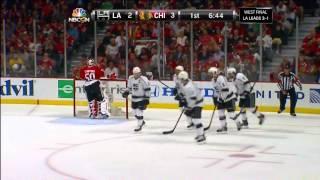 Jonathan Quick makes save, Marian Gaborik scores seconds later