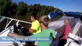 THE LOOP (LEG 1) 5 days ~950 miles  St. Louis, Missouri to Gulf of Mexico by boat