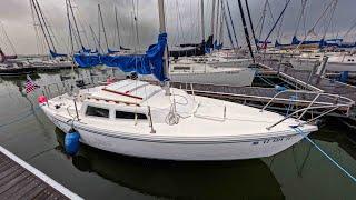 Catalina 22 Sailboat Track Stopper Install | SailKote | Moisture Control