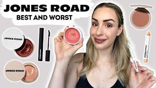 JONES ROAD REVIEW  MIRACLE BALM, WHAT THE FOUNDATION, BRONZER in DUSTY ROSE, FACE PENCIL, MASCARA