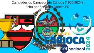 Campeões do Campeonato Carioca (1906-2024)