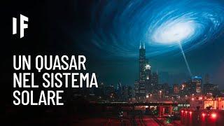 E se un quasar entrasse nel nostro Sistema Solare?