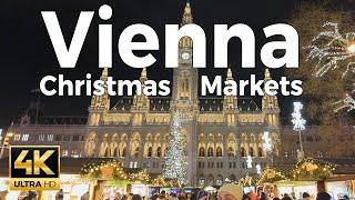 Vienna Christmas Markets, Austria Walking Tour – With Captions