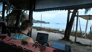 WORKING ON THE BEACH IN KOH PHANGAN | DIGITAL NOMAD VLOG 14