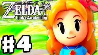 The Legend of Zelda: Link's Awakening - Gameplay Part 4 - Angler's Tunnel! (Nintendo Switch)