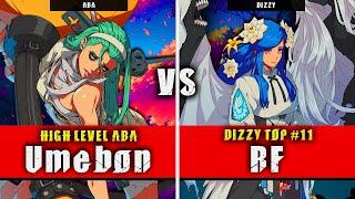 GGST | Umebon (ABA) VS RF (Dizzy) | Guilty Gear Strive High level gameplay