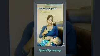 Spanish SignLanguage Pt1|  Papicito #signlanguage #tiktokvideo #challenge #spanish