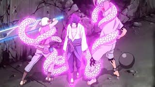 Sasuke Threatens To Kill Jugo & Suigetsu For Disobeying His Orders - Naruto Shippuden