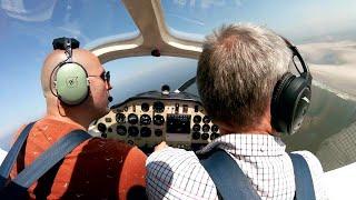 To Ameland Airport via Leeuwarden CTR | Tecnam Sierra P2002-JF