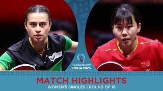 Bruna Takahashi vs Chen Xingtong | Match Highlights | #ITTFWorlds2025