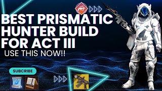 NEW! Ultimate Prismatic Hunter Build for Echoes Act 3 – Insane DPS & Survivability