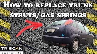 How to Replace Trunk Struts/Gas Springs - 2001 Ford Focus