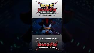 Sonic X Shadow Generations - Launch Trailer (Only CGI Parts) #sonic #shadow #sonicxshadowgenerations