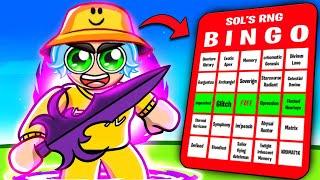 I Played SOL'S RNG BINGO in Roblox