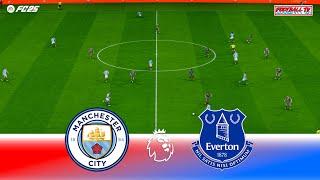 Manchester City vs Everton - Premier League 24/25 | Full Match All Goals | FC 25 Gameplay PC