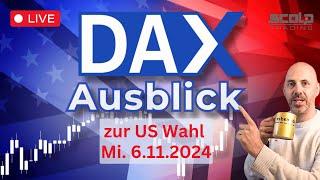 LIVE! Handelsvorbereitung für Mi. 06.11.2024 mit Heiko Behrendt