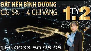 Chỉ 1 tỷ 2 sở hữu ngay đất nền Bình Dương, vị trí siêu đẹp xem ngay