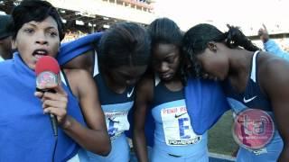 Edwin Allen take High School Girls' 4x400 Championship of America.mpg