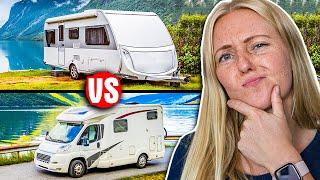 Wohnmobil vs Wohnwagen - Und der klare Gewinner ist... 