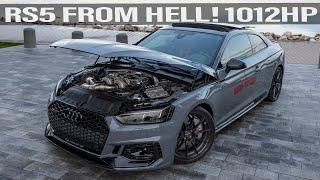 1012HP AUDI RS5 B9 - 1/4 MILE IN 9.6 SEC! WORLDS VALIDATED FASTEST RS5 B9 - What a monster! 2.5 sec