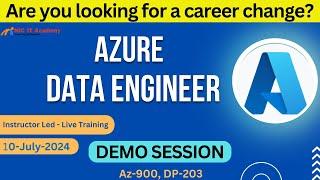 Microsoft Azure online training in India | Microsoft Azure certification training | AZ-900 DP-203