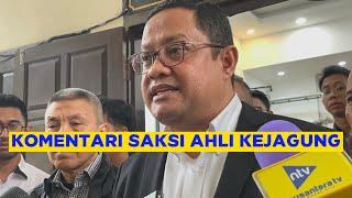 KETERANGAN PENGACARA TOM LEMBONG USAI SIDANG SAKSI AHLI DARI KEJAGUNG