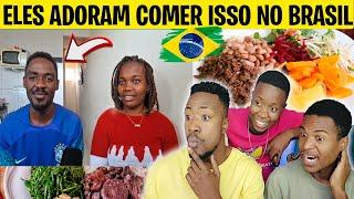 DEPOIS DE SAIR DE MOCAMBIQUE PARA VIVER NO BRASIL ELES CONTAM QUAIS COMIDAS BRASILEIRAS GOSTAM