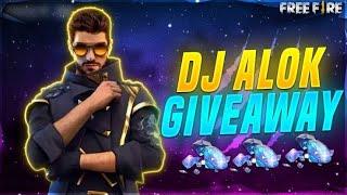 Free Fire Live - DJ Alok & 100 Diamonds Giveaway | Rocking Support #djalokgiveaway #diamondgiveaway