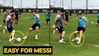 Messi humiliates his teammates by nutmegging them during training ahead Atlanta | Football News