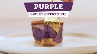 Purple Sweet Potato Pie