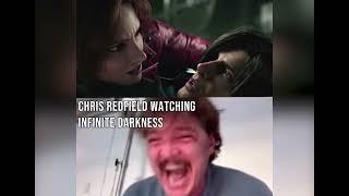 CHRIS REDFIELD WATCHING INFINITE DARKNESS