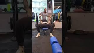 Shivohaam Bench Press 140 kgs x 2 reps Khar Gymkhana