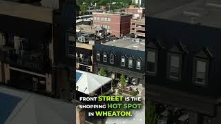 Wheaton Illinois  Chicago Suburbs With The Best Downtowns #Shorts