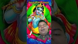He Krishna! he Yadav! hai saketi!! Govind Damodar madhaveti #sanatanprempooja #krishna #damodar #om