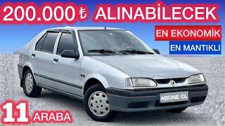 200.000 TL ile ALINABİLECEK EN MANTIKLI EN EKONOMİK ARABALAR 200BİN TL ARABA - UCUZ OTOMOBİL