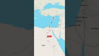 Distance between Kyrenia to Port Ghalib Egypt #moscowregion #automobile #ukrainerussiaborder #belaz