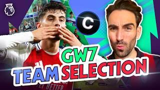 GW7 TEAM SELECTION | Captain Havertz? | FPL Gameweek 7 | Fantasy Premier League 2024/25